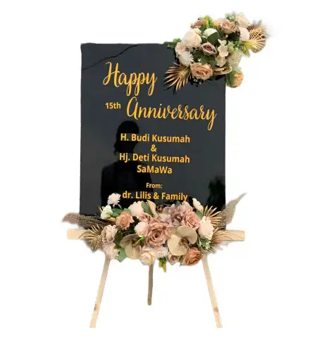 Papan Bunga Akrilik Batuwarno