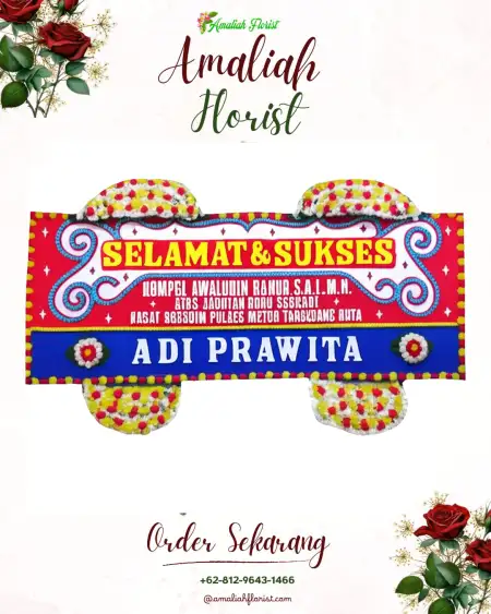Papan Bunga Ucapan Selamat Batuwarno